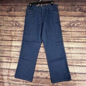 Workrite FR 2112 Pants Men 38x30 Blue Flame Resistant Westex Indura Cotton Cat 2